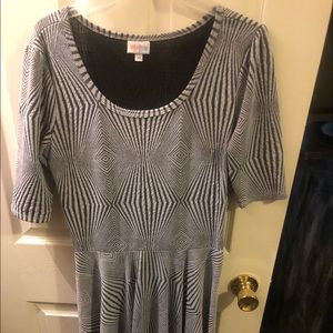 Used in great condition Black and white dress